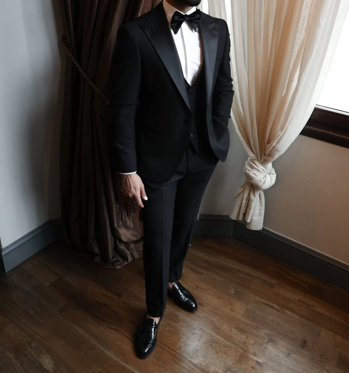ČERNÝ SMOKING - BLACK TIE - Obrázek 2