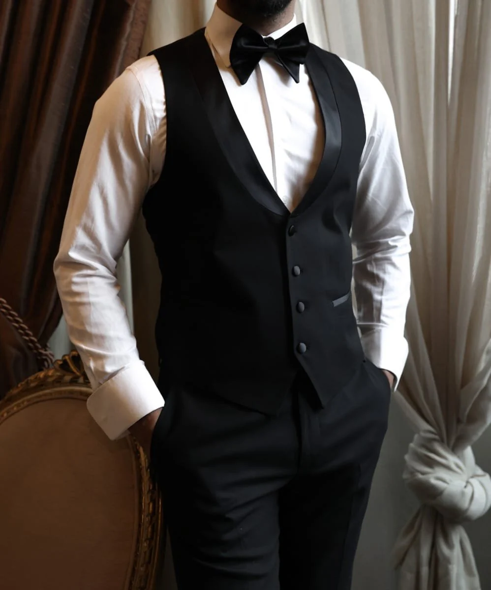 ČERNÝ SMOKING - BLACK TIE - Obrázek 3